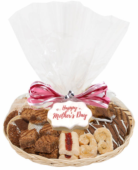 Mother's Day Pastry & Cookie Willow Tray (Long Island Delivery Only)