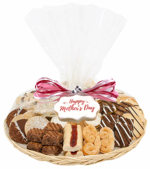 Mother's Day Pastry & Cookie Willow Tray (Long Island Delivery Only)