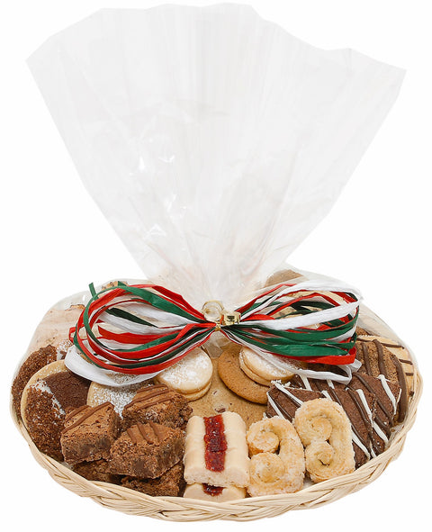 Holiday Pastry & Cookie Willow Tray (Long Island Delivery Only)