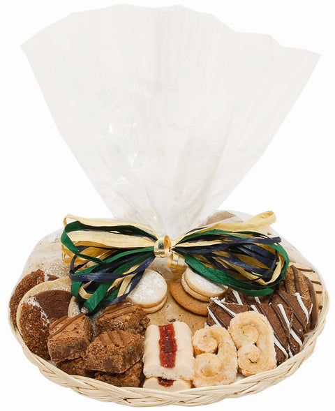 Sympathy Pastry & Cookie Willow Tray (Long Island Delivery Only)