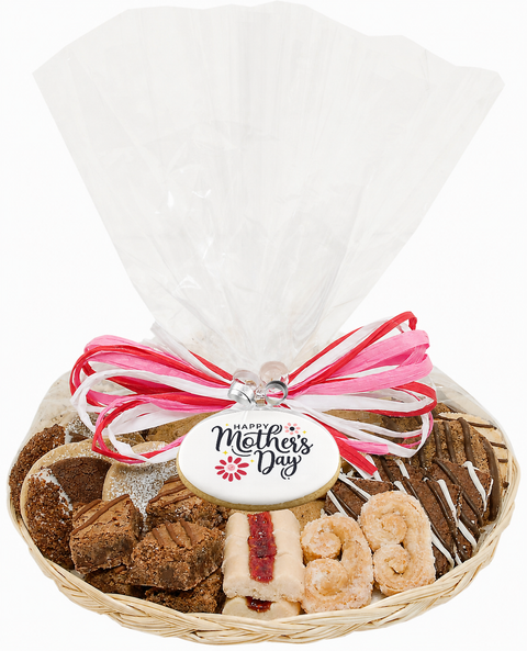 Mother's Day Pastry & Cookie Willow Tray (Long Island Delivery Only)