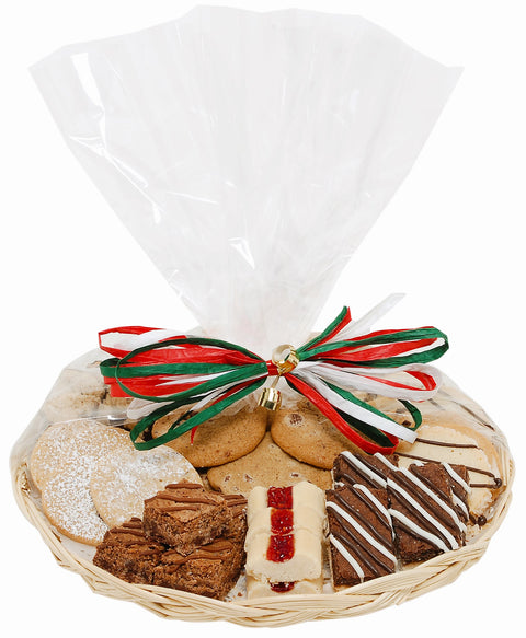 Holiday Pastry & Cookie Willow Tray (Long Island Delivery Only)