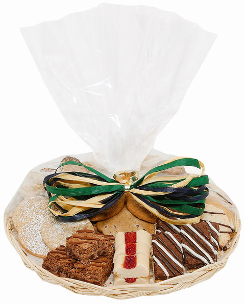 Sympathy Pastry & Cookie Willow Tray (Long Island Delivery Only)