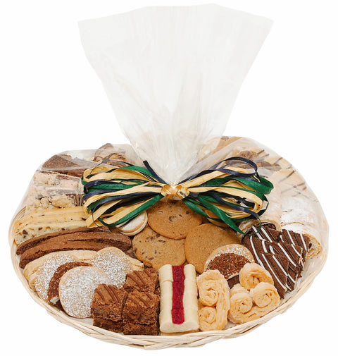 Sympathy Pastry & Cookie Willow Tray (Long Island Delivery Only)