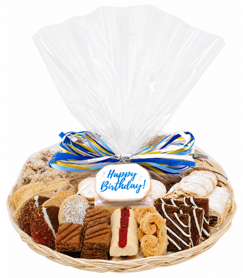 Happy Birthday Pastry & Cookie Gift Tray (Long Island Delivery Only)