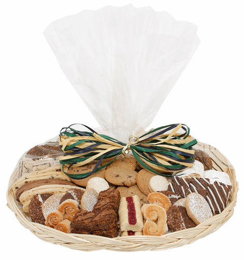 Sympathy Pastry & Cookie Willow Tray (Long Island Delivery Only)