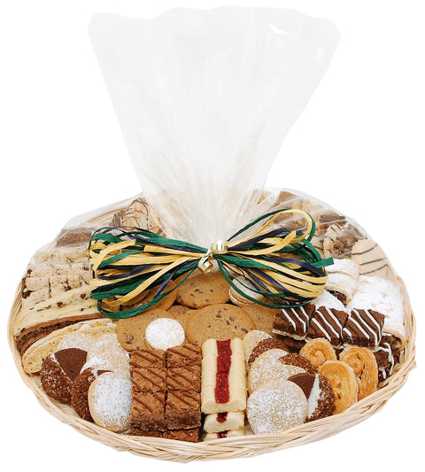 Sympathy Pastry & Cookie Willow Tray (Long Island Delivery Only)