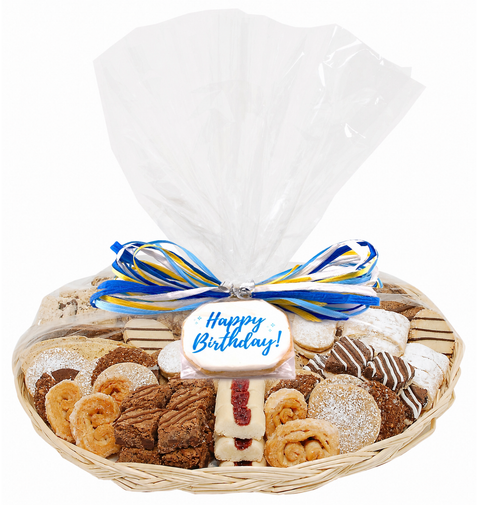 Happy Birthday Pastry & Cookie Gift Tray (Long Island Delivery Only)