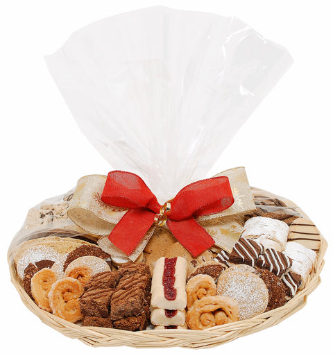 Holiday Pastry & Cookie Willow Tray (Long Island Delivery Only)