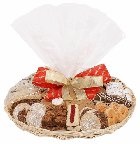 Holiday Pastry & Cookie Willow Tray (Long Island Delivery Only)