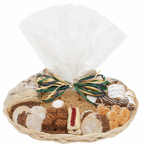 Sympathy Pastry & Cookie Willow Tray (Long Island Delivery Only)