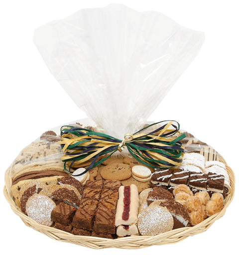 Sympathy Pastry & Cookie Willow Tray (Long Island Delivery Only)