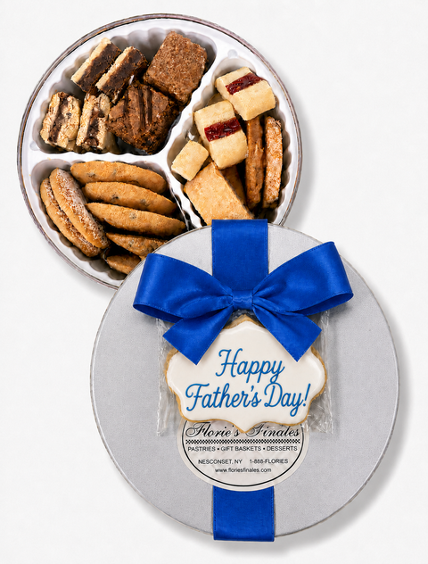 Father's Day Pastry & Cookie Tin (Long Island Delivery & Shipped Nationwide)