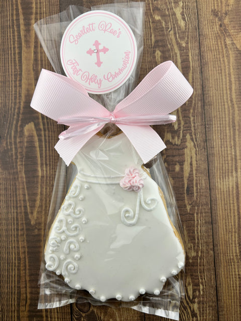 Cross with Outline Edge - Cookie Party Favor