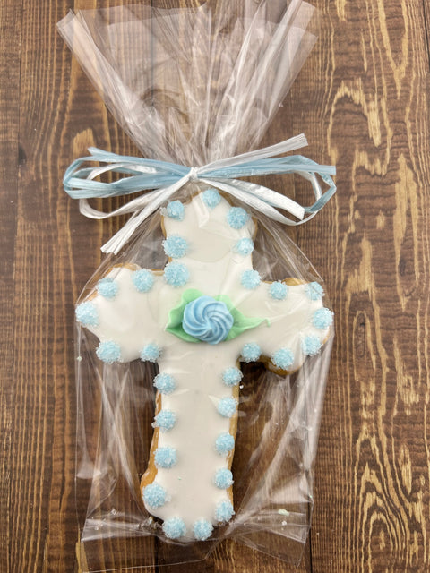 Cross with Outline Edge - Cookie Party Favor