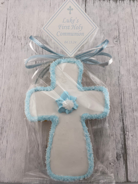 Cross with Outline Edge - Cookie Party Favor