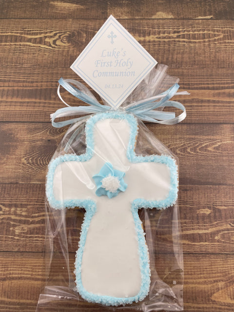 Cross with Outline Edge - Cookie Party Favor