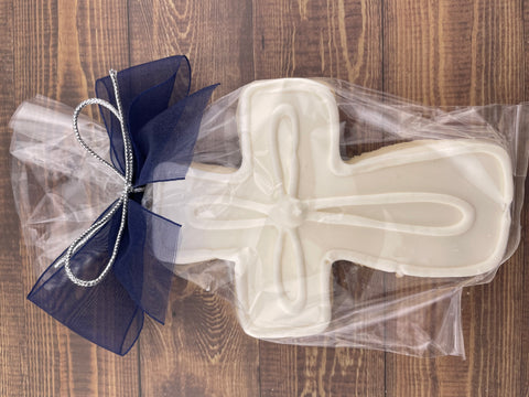 Cross with Outline Edge - Cookie Party Favor