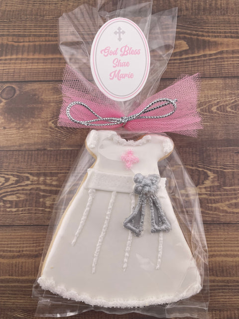 Cross with Outline Edge - Cookie Party Favor
