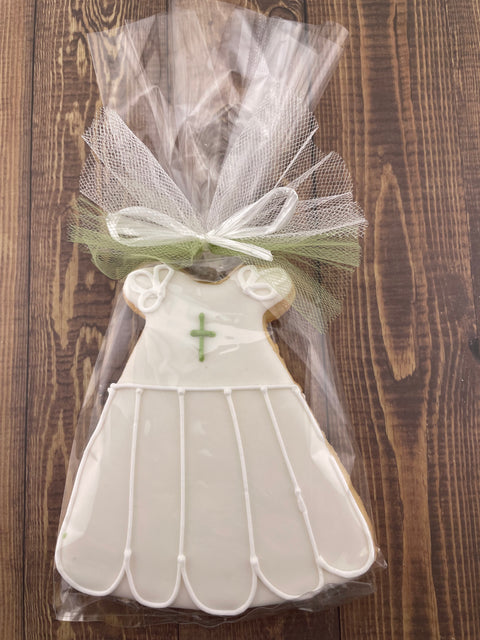 Cross with Outline Edge - Cookie Party Favor