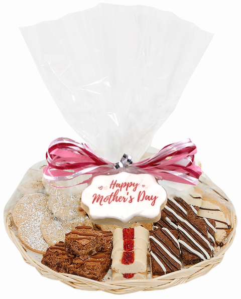 Mother's Day Pastry & Cookie Willow Tray (Long Island Delivery Only)