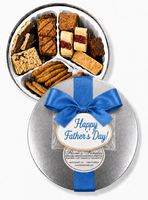Father's Day Pastry & Cookie Tin (Long Island Delivery & Shipped Nationwide)