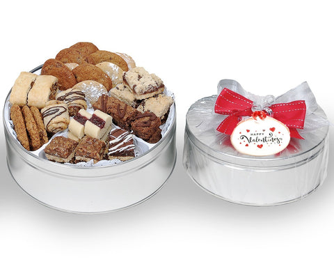 Valentine's Pastry & Cookie Tin (Long Island Delivery & Shipped Nationwide)
