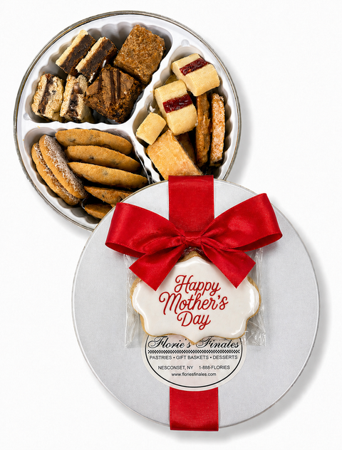 Mother's Day Pastry & Cookie Tin (Long Island Delivery & Shipped Nationwide)