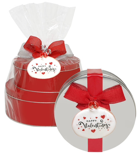 Valentine's Pastry & Cookie Tin (Long Island Delivery & Shipped Nationwide)