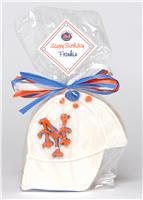 Baseball Cap White Cookie Party Favor