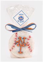 Baseball with Monogram Cookie Party Favor