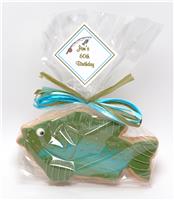 Fish Green and Blue - Cookie Party Favor