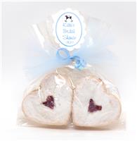 Double Linzer Heart Cookie Party Favor