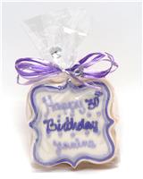 Birthday Message Cookie Party Favor