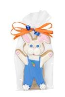 Easter Rabbit Blue Cookie Party Favor